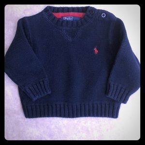 RL Polo Navy Sweater